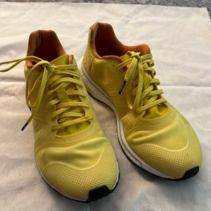 Adidas x Stella McCartney bright yellow sneakers size 10.5.